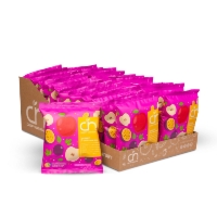 Jabłko o smaku marakui - Suszone chipsy z jabłek - box 24 sztuki