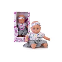 Edu&Fun Uroczy Bobasek lalka interaktywna – 38 cm, 2+