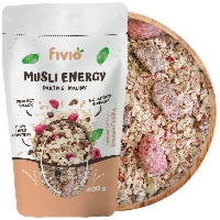 fivio Musli ENERGY daktyle, maliny 400g