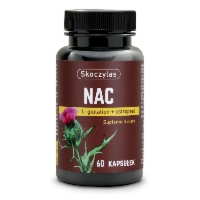 Skoczylas NAC L-glutation + ostropest - 60 kapsułek