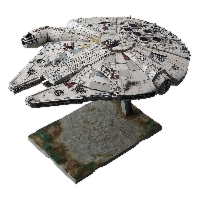Model do składania Star Wars Epizod VII 1/144 - Millennium Falcon 24 cm