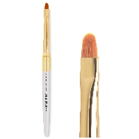 Aba Group Pędzelek do żelu MASTER PRO Round Gel Brush #6, okrągły, srebrny