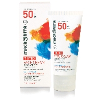 Macrovita krem DD* do opalania twarzy SPF50 (lekko barwiony) bio-aloes, panthenol i bio-oliwa 50ml