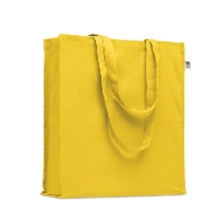 Torba z bawełny organicznej BENTE COLOUR - żółty