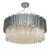 Illuminating Chrom – żyrandol kryształowy 60cm