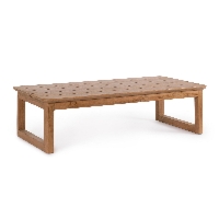 Stolik kawowy EVORA 122x60 z drewna tekowego Bizzotto