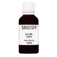 ZWIĘKSZA OBJĘTOŚĆ WŁOSÓW Keratyna 100% BINGOSPA 30 ml