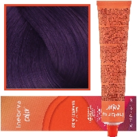 Inebrya Color - farba krem koloryzujący do włosów, 100ml 6/20 | Ciemny Fioletowy Wiśniowy Blond