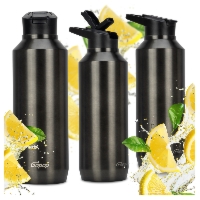 Bidon termiczny Gopop Cool Portable 750 ml - srebrny