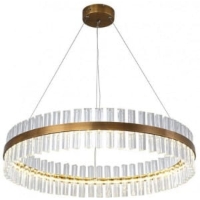 Hobolin LED 80cm - żyrandol nowoczesny kryształowy okrągły