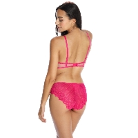 Biustonosz push-up różowo-beżowy Essie M-3401/11