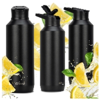 Bidon termiczny Gopop Cool Portable 750 ml - czarny