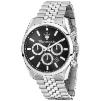 Zegarek Męski Maserati Attrazione R8853151022 Classic Steel Black