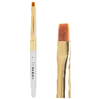 Aba Group Pędzelek do żelu MASTER PRO Gel Brush #6, prosty, srebrny