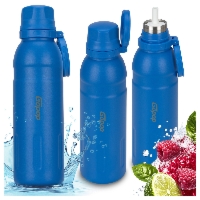 Bidon termiczny Gopop Jump 700 ml - niebieski