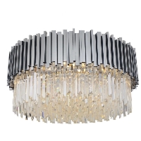Illuminating Chrom Plafon 45 – kryształowy plafon 45cm