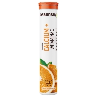 Essensey Calcium 300 MG + Witamina C 60 mg Pomarańcza 20 tabletek