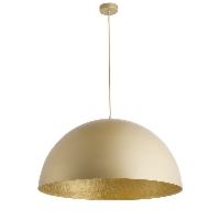 Sfera Sigma wisząca lampa sferyczna kolor złoty średnica 35, 50, 70, 90 cm