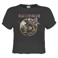 Koszulka Krótka Amplified Iron Maiden Trooper Crop Top