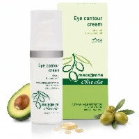 Macrovita Olive.elia naturalny krem nawilżający pod oczy z bio-oliwą i awokado 30ml