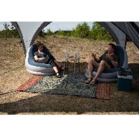 Namiot rodzinny 8 - osobowy Easy Camp Huntsville Twin 800 - rustic green