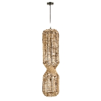 Lampa wisząca MALABO Bizzotto papier i metal wys. 103 cm M