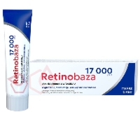 Retinobaza 17000 farmaceutyczny krem z witaminą A do twarzy i ciała, 30 g