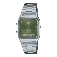 Zegarek Unisex Casio Vintage AQ-230A-3AMQYES Ana-Digi Turquoise Face