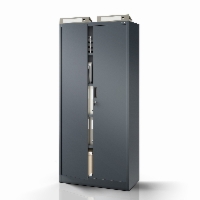 Szafa metalowa biurowa z 4 półkami antracytowa, 1750x800x400 mm: JAN Compact