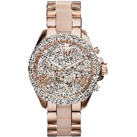 Damski Zegarek Michael Kors Wren MK6096 – Różowe Złoto i Blask Kryształów