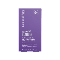 Lee Stafford Bleach Blondes Purple Toning Hot Shots 4x15ml