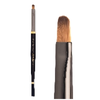 Aba Group Pędzelek do żelu ONYX Nail Art Round Gel Brush - 4, okrągły, czarny