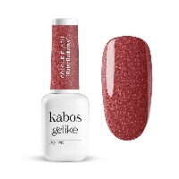 Lakier hybrydowy Gelike Flash Ruby Radiance z brokatem 8 ml