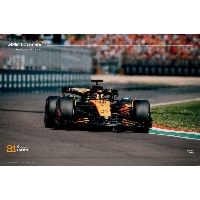 F1 Formuła 1 McLaren Oscar Piastri Imola - plakat