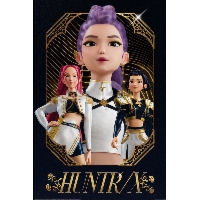 K-Pop Demon Hunters Huntrix Golden - plakat