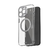 Etui Moshi iGlaze do iPhone 15 Pro Max MagSafe Bezbarwne Meteorite Gray