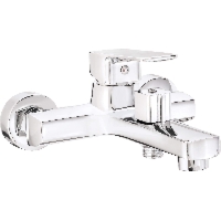 Deante Maro BLO_010M Bateria wannowa ścienna Chrom