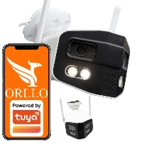 Kamera Zewnętrzna WiFi IP Panoramiczna Szerokokątna 4Mpx ORLLO TZ9
