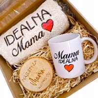 PREZENT dla na dzień mamy matki ręcznik kubek HURT