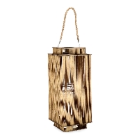 Bolzano Thea Lampion 26x26 beżowy bambus