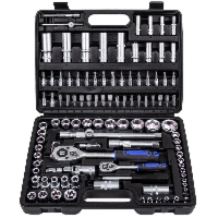 Zestaw narzędziowy klucze nasadowe bity torx 108 szt MASTIFF