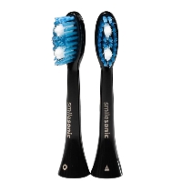 Końcówki wymienne SMILESONIC DailyCare Black - zestaw 2 szt.