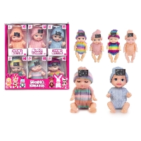 Natalia Mini Bobas 13 cm – lalka w miękkim ubranku, mix wzorów, 3+