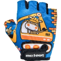 Rękawiczki rowerowe Meteor Kids S Builder