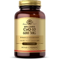 SOLGAR Megasorb CoQ-10 600 mg - Koenzym Q10 600 mg (30 kaps.)