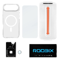 Zestaw Roobix 3w1 Combo do iPhone 17 Air (etui MagSafe + szkło + ochrona obiektywu)