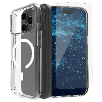 Zestaw Roobix 3w1 Combo do iPhone 17 Pro Max (etui MagSafe + szkło + ochrona obiektywu)