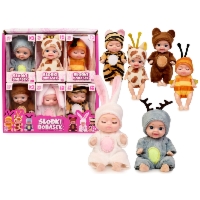Natalia Mini Bobas w Kostiumie Zwierzątka – 13 cm, 6 wzorów, 3+