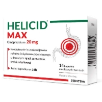 Helicid Max 20mg x 14 kapsułek