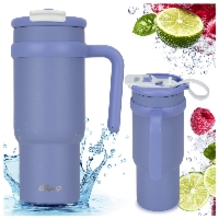 Kubek termiczny Gopop Stars 900 ml - fioletowy